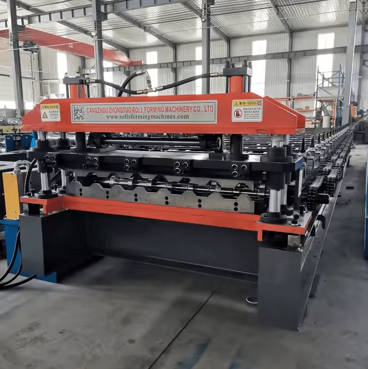 R101/R72 Mexico trapezoidal roof tile iron sheet making machine