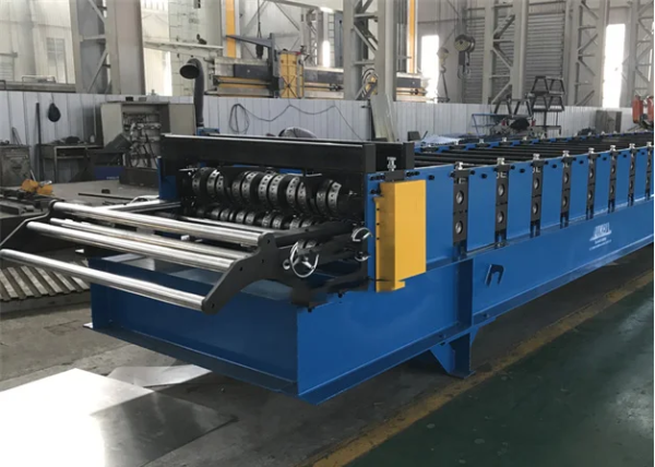 1.5b Metal Decking Panel Roll forming Machine For North America