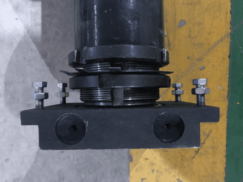 Trapezoidal roofing sheet machine