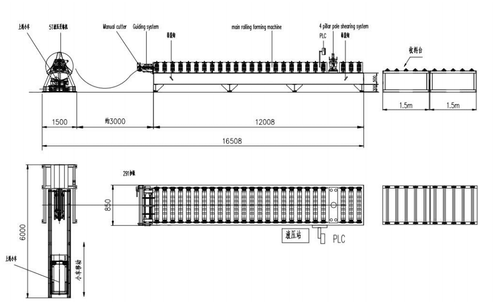 Wall panel cladding machine