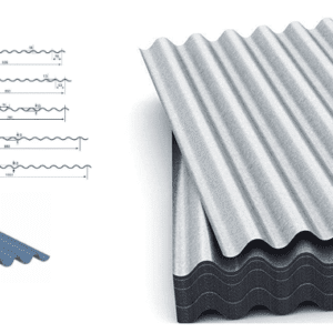 Corrugated roofing sheet machine