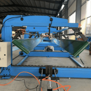 Glazed tile roofing sheet machine