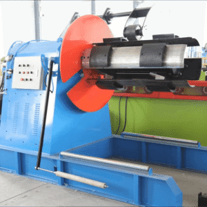 Double layer roofing sheet machine