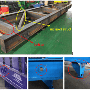 Double layer roofing sheet machine