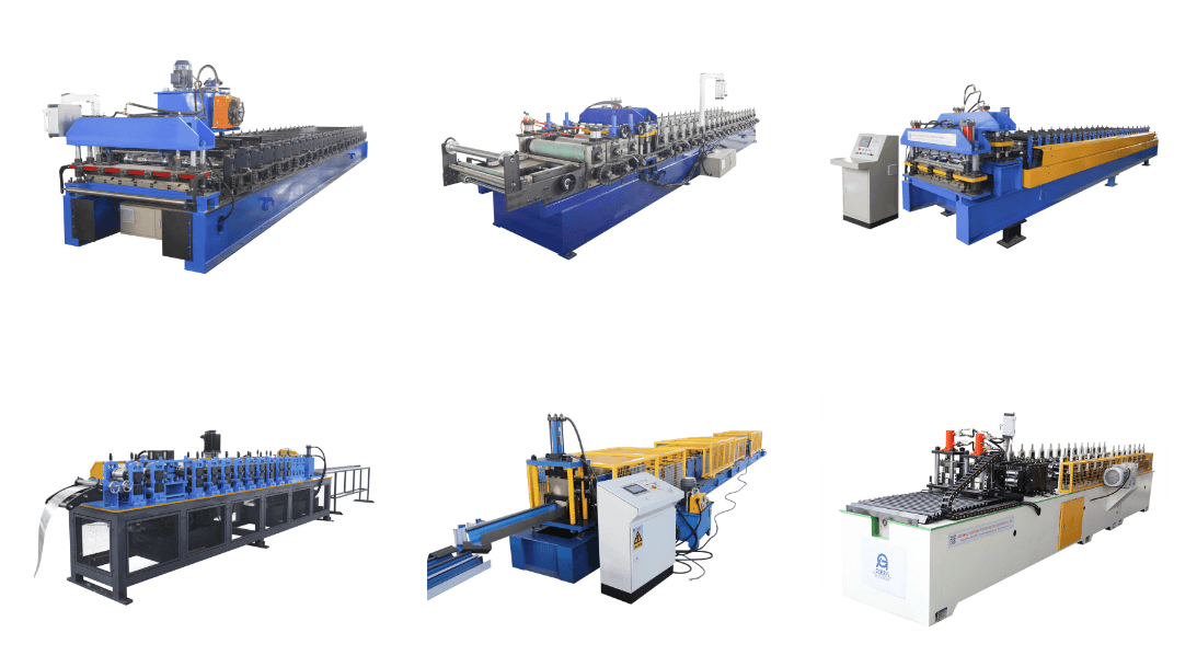 Standing seam roll forming machine