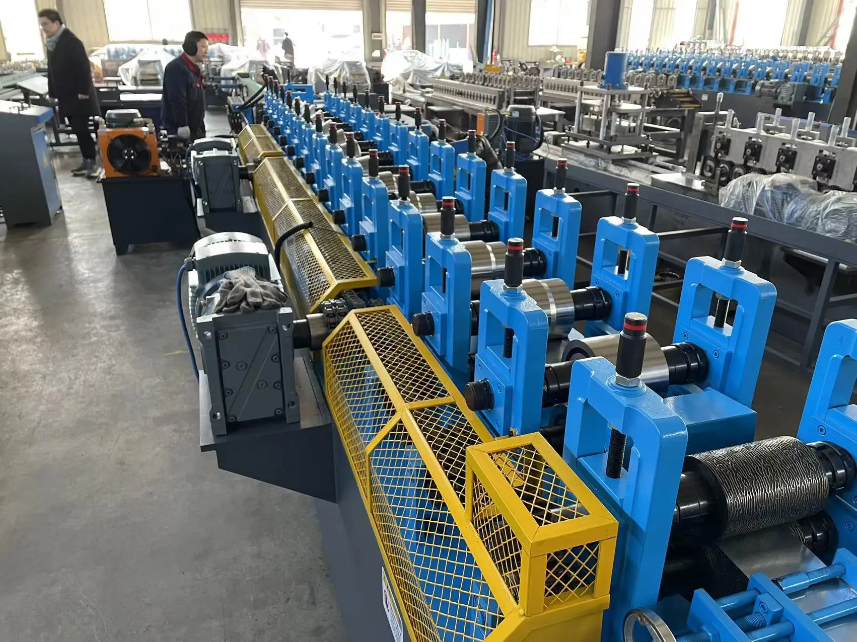 drip edge roll forming machine