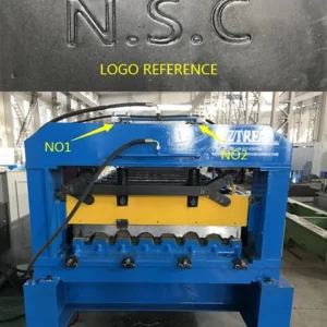 1.5b Metal Decking Panel Roll forming Machine For North America
