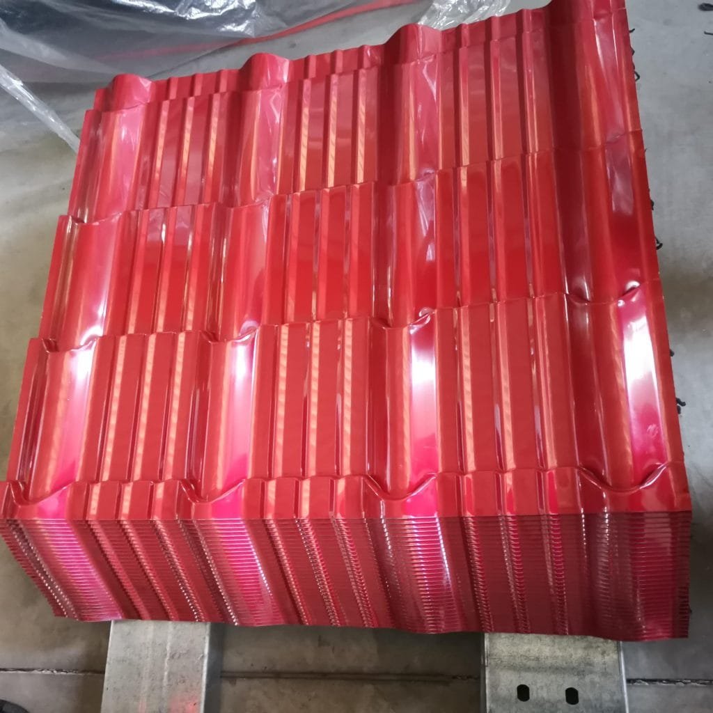 color steel roofing sheet