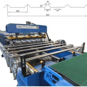 High Speed and Automatic Metal Roofing Sheets Making Machine
